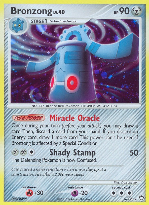 2007 Pokémon Mysterious Treasures 2007 Pokémon Mysterious Treasures #6 trading card