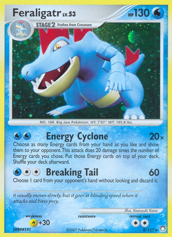 2007 Pokémon Mysterious Treasures 2007 Pokémon Mysterious Treasures #8 trading card