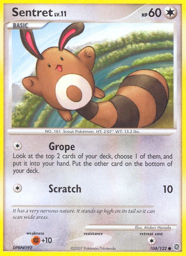 2007 Pokémon Secret Wonders 2007 Pokémon Secret Wonders #104 trading card