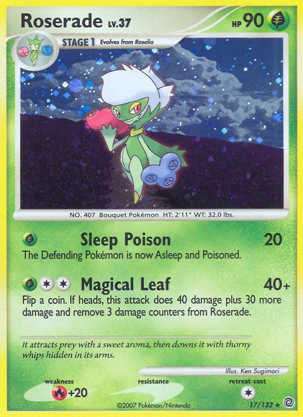 2007 Pokémon Secret Wonders 2007 Pokémon Secret Wonders #17 trading card