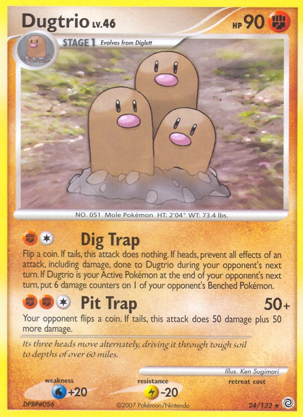 2007 Pokémon Secret Wonders 2007 Pokémon Secret Wonders #24 trading card