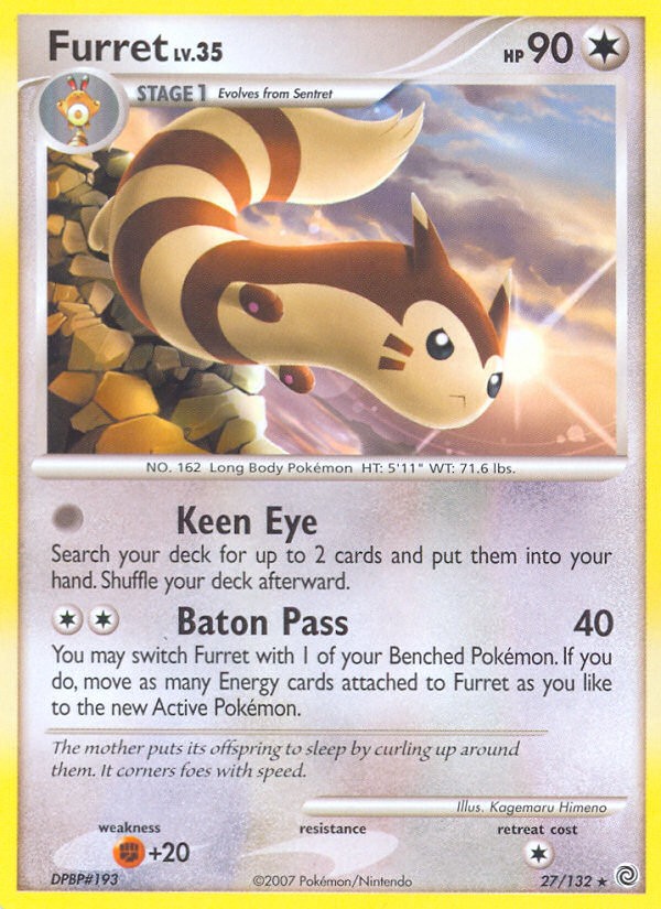 2007 Pokémon Secret Wonders 2007 Pokémon Secret Wonders #27 trading card