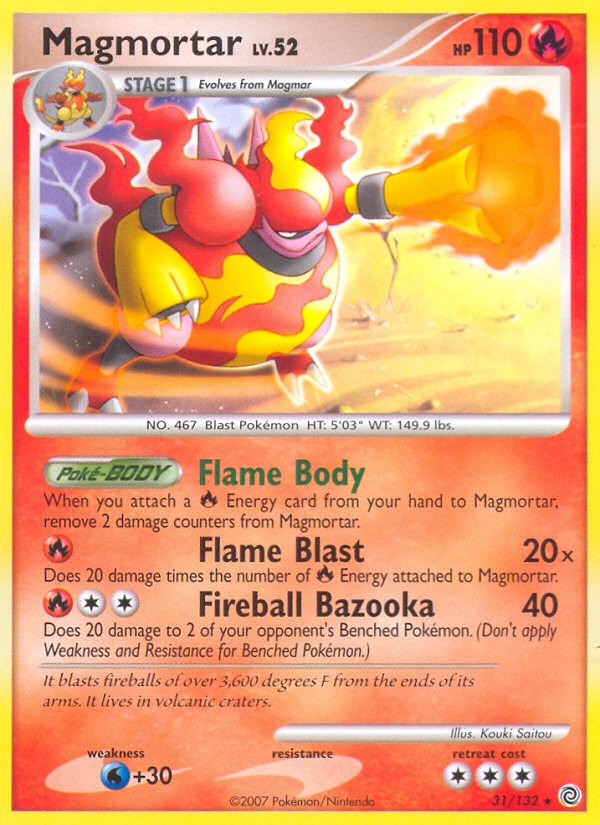 2007 Pokémon Secret Wonders 2007 Pokémon Secret Wonders #31 trading card