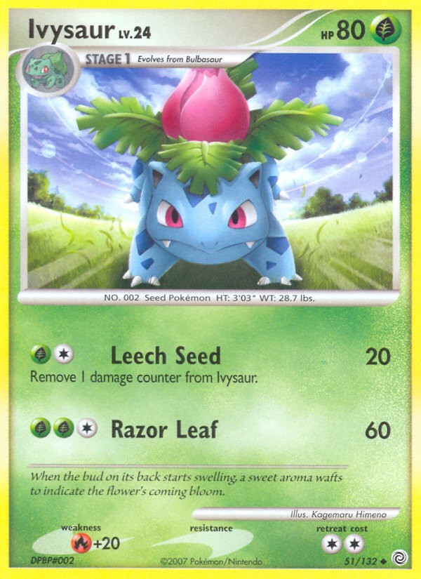 2007 Pokémon Secret Wonders 2007 Pokémon Secret Wonders #51 trading card