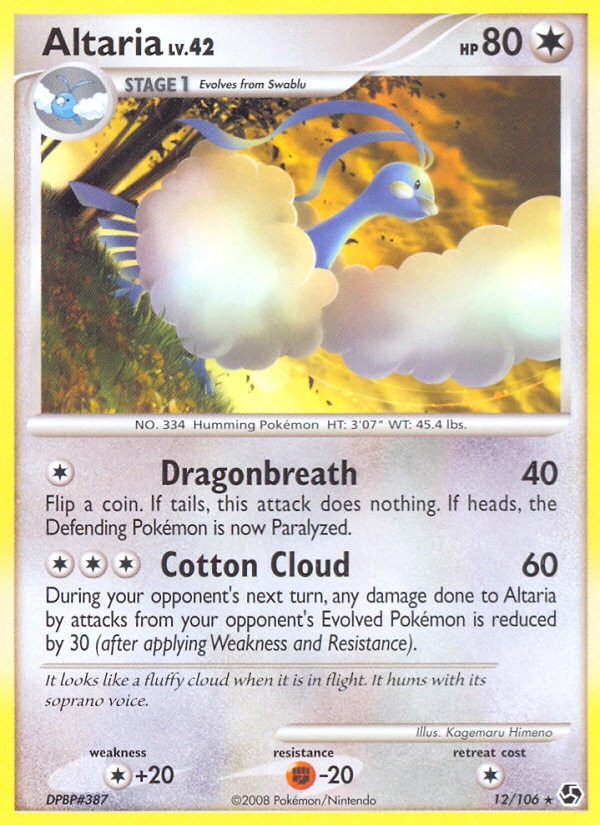2008 Pokémon Great Encounters 2008 Pokémon Great Encounters #12 trading card