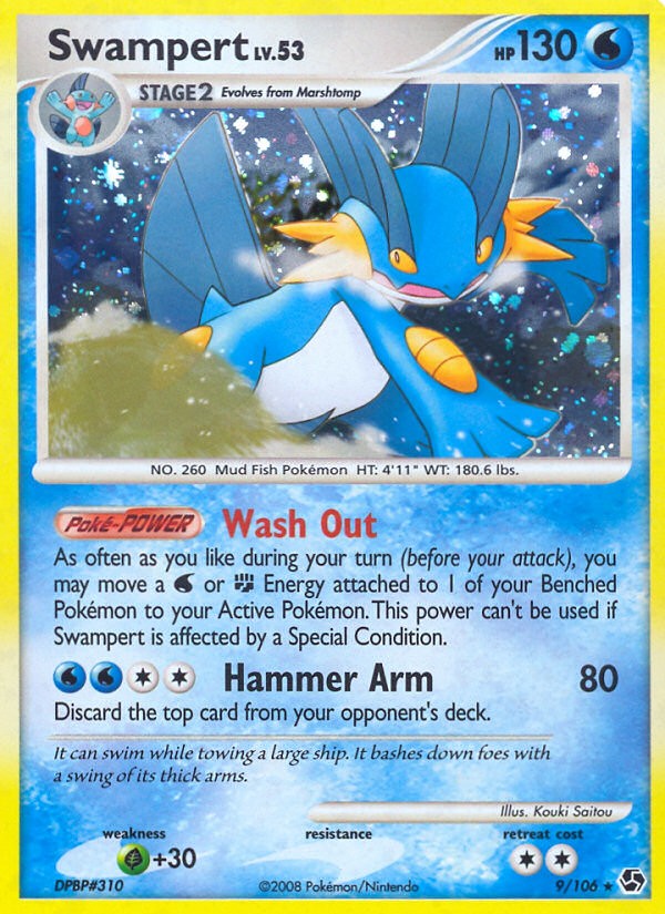 2008 Pokémon Great Encounters 2008 Pokémon Great Encounters #9 trading card