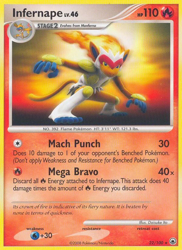 2008 Pokémon Majestic Dawn 2008 Pokémon Majestic Dawn #22 trading card