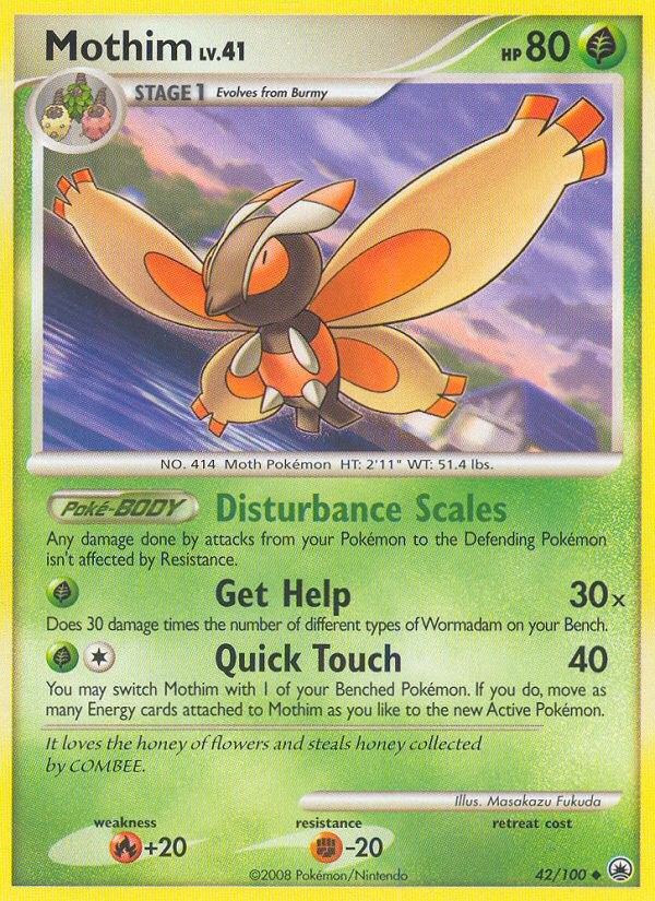 2008 Pokémon Majestic Dawn 2008 Pokémon Majestic Dawn #42 trading card