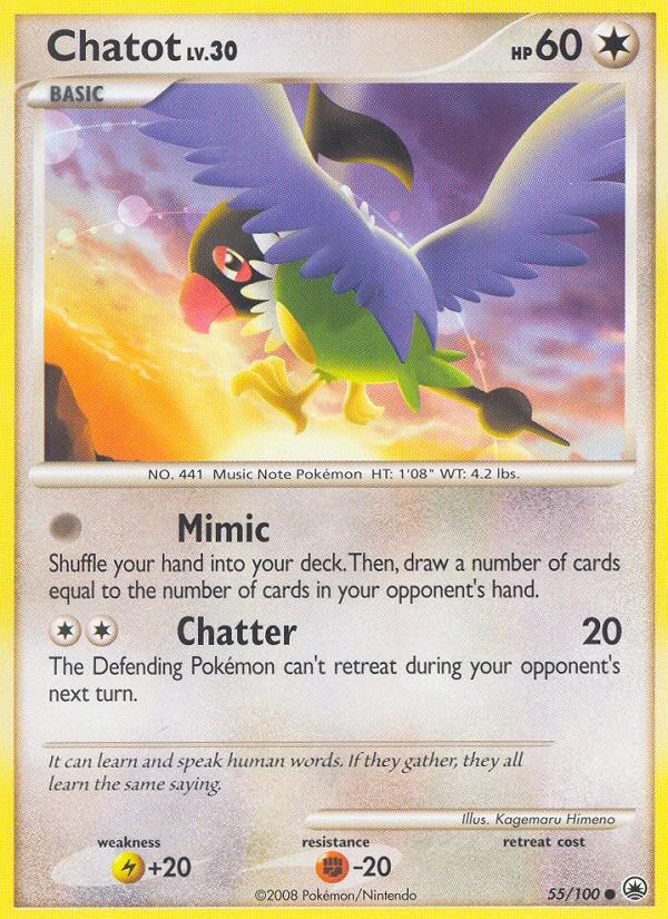 2008 Pokémon Majestic Dawn 2008 Pokémon Majestic Dawn #55 trading card