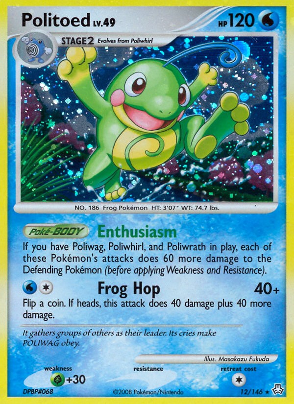 2008 Pokémon Legends Awakened 2008 Pokémon Legends Awakened #12 trading card