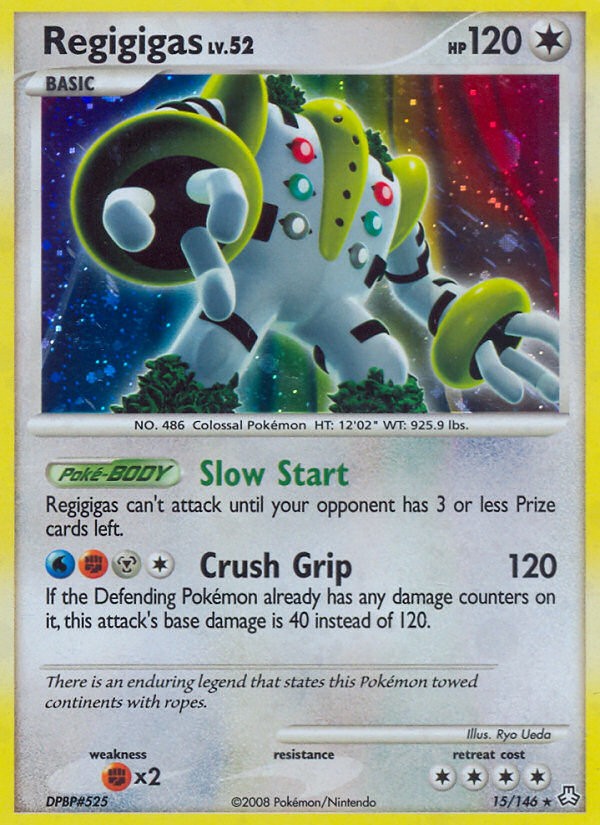 2008 Pokémon Legends Awakened 2008 Pokémon Legends Awakened #15 trading card