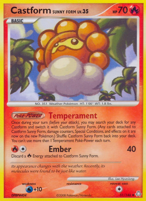 Castform Sunny Form - Image 1