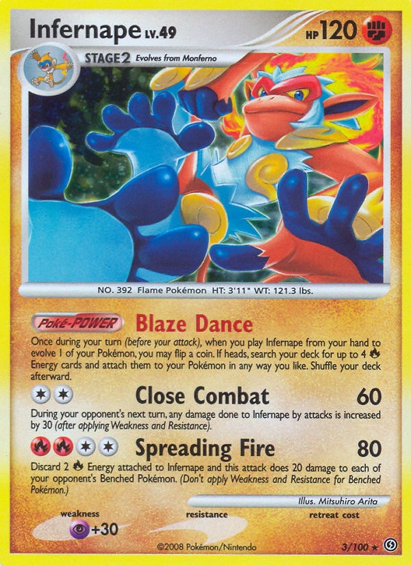 2008 Pokémon Stormfront 2008 Pokémon Stormfront #3 trading card