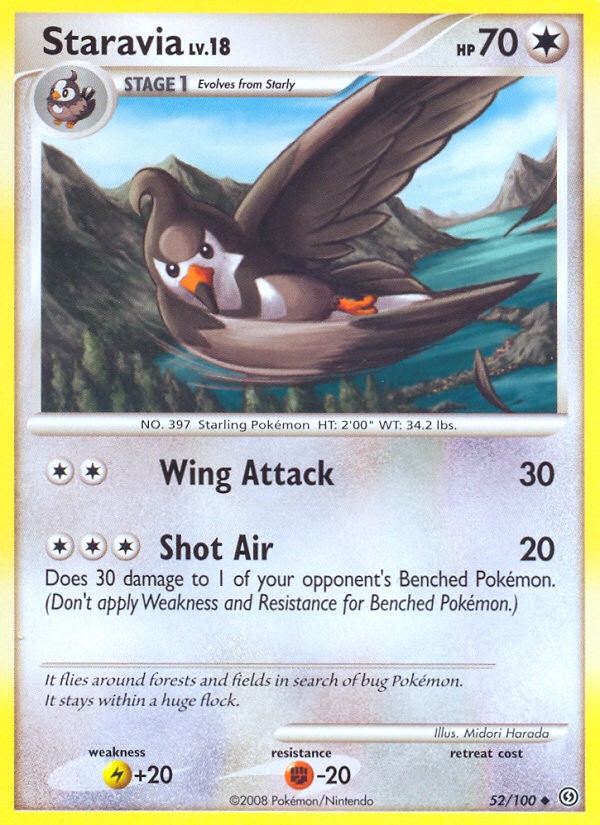 2008 Pokémon Stormfront 2008 Pokémon Stormfront #52 trading card