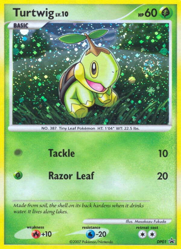 2007 Pokémon DP Black Star Promos 2007 Pokémon DP Black Star Promos #DP01 trading card