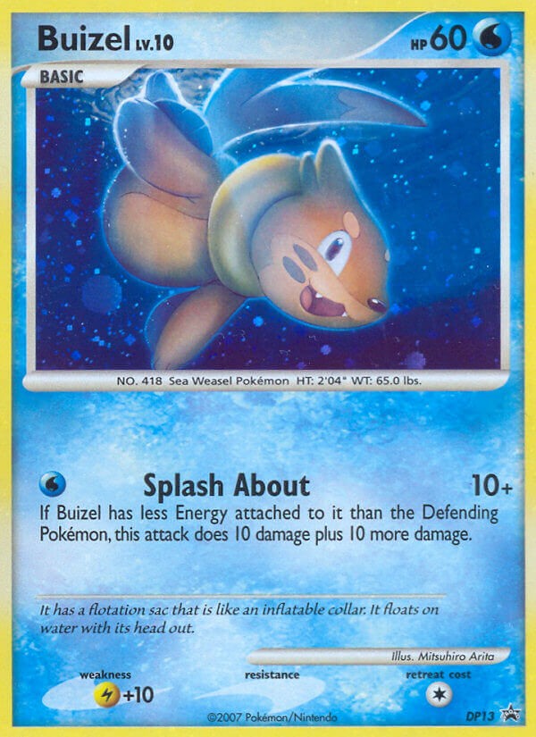 2007 Pokémon DP Black Star Promos 2007 Pokémon DP Black Star Promos #DP13 trading card