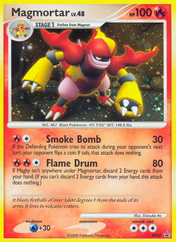 2007 Pokémon DP Black Star Promos 2007 Pokémon DP Black Star Promos #DP20 trading card