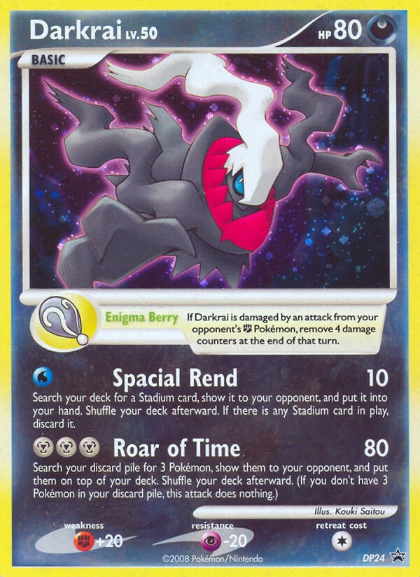 2007 Pokémon DP Black Star Promos 2007 Pokémon DP Black Star Promos #DP24 trading card