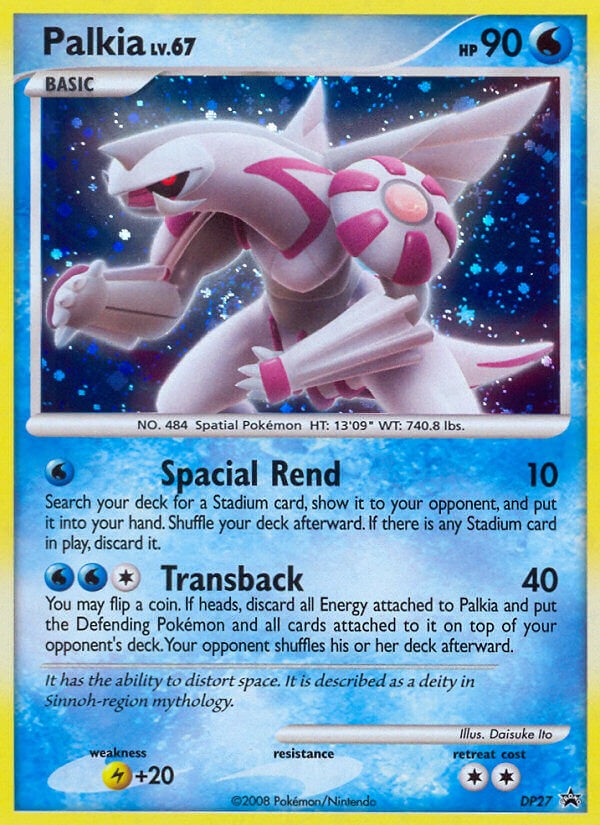 2007 Pokémon DP Black Star Promos 2007 Pokémon DP Black Star Promos #DP27 trading card