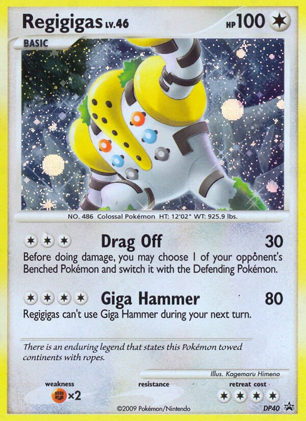 2007 Pokémon DP Black Star Promos 2007 Pokémon DP Black Star Promos #DP40 trading card