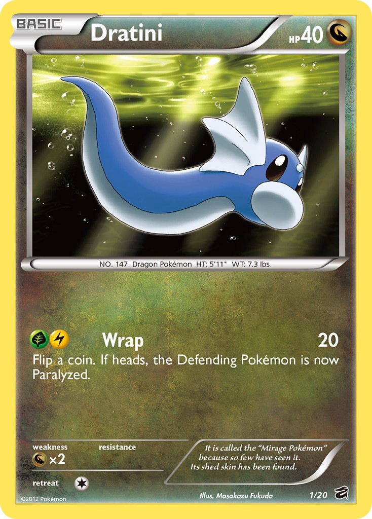 2012 Pokémon Dragon Vault 2012 Pokémon Dragon Vault #1 trading card