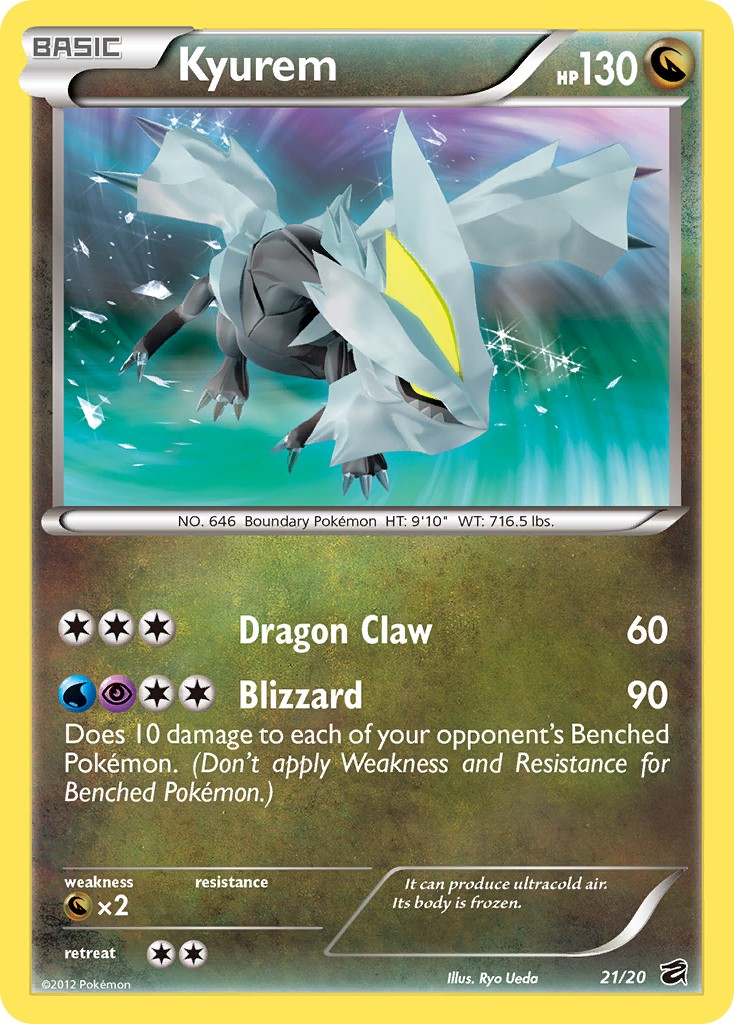 2012 Pokémon Dragon Vault 2012 Pokémon Dragon Vault #21 trading card