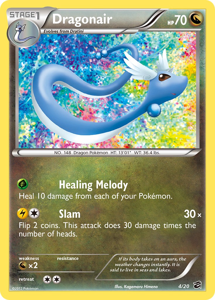 2012 Pokémon Dragon Vault 2012 Pokémon Dragon Vault #4 trading card