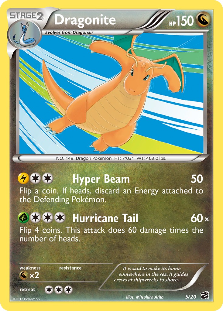 2012 Pokémon Dragon Vault 2012 Pokémon Dragon Vault #5 trading card