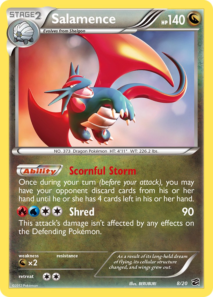 2012 Pokémon Dragon Vault 2012 Pokémon Dragon Vault #8 trading card