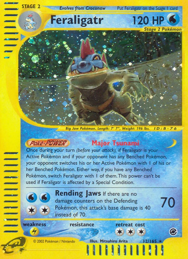 2002 Pokémon Expedition Base Set 2002 Pokémon Expedition Base Set #12 trading card
