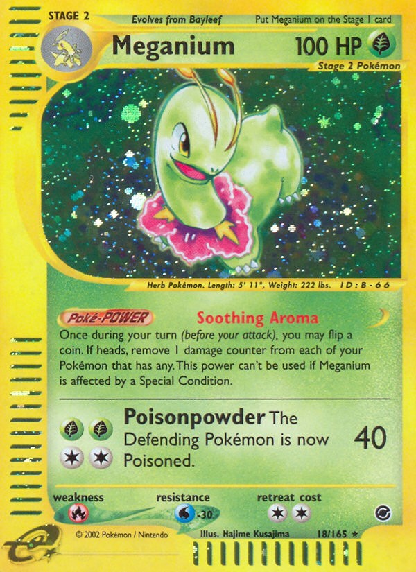 2002 Pokémon Expedition Base Set 2002 Pokémon Expedition Base Set #18 trading card