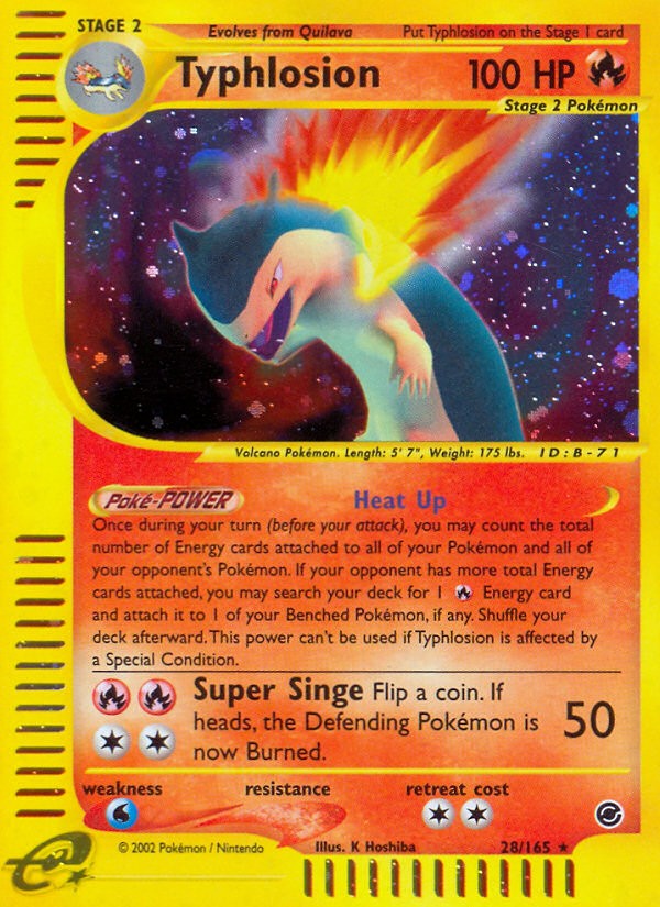 2002 Pokémon Expedition Base Set 2002 Pokémon Expedition Base Set #28 trading card