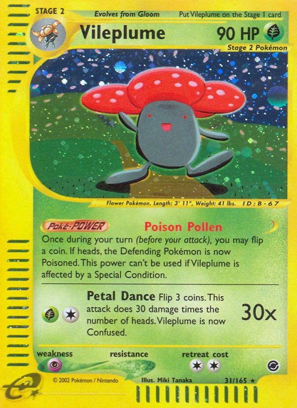 2002 Pokémon Expedition Base Set 2002 Pokémon Expedition Base Set #31 trading card