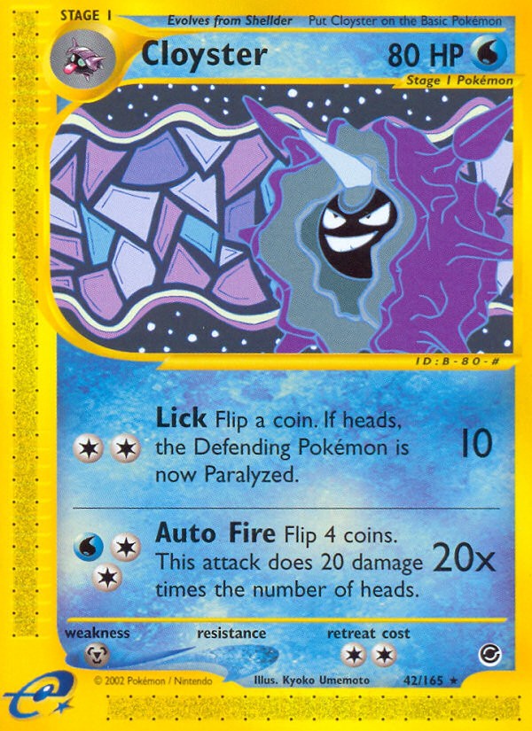 2002 Pokémon Expedition Base Set 2002 Pokémon Expedition Base Set #42 trading card