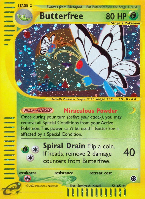2002 Pokémon Expedition Base Set 2002 Pokémon Expedition Base Set #5 trading card