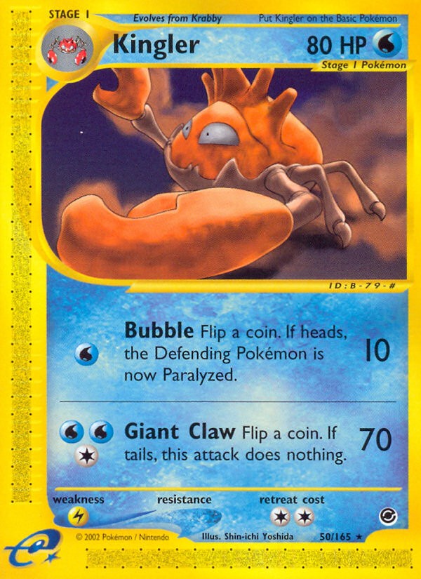 2002 Pokémon Expedition Base Set 2002 Pokémon Expedition Base Set #50 trading card