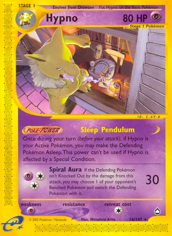 2003 Pokémon Aquapolis 2003 Pokémon Aquapolis #16 trading card