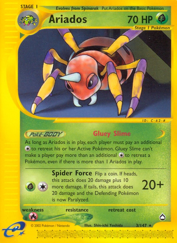 2003 Pokémon Aquapolis 2003 Pokémon Aquapolis #3 trading card