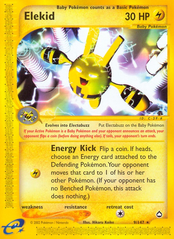 2003 Pokémon Aquapolis 2003 Pokémon Aquapolis #9 trading card