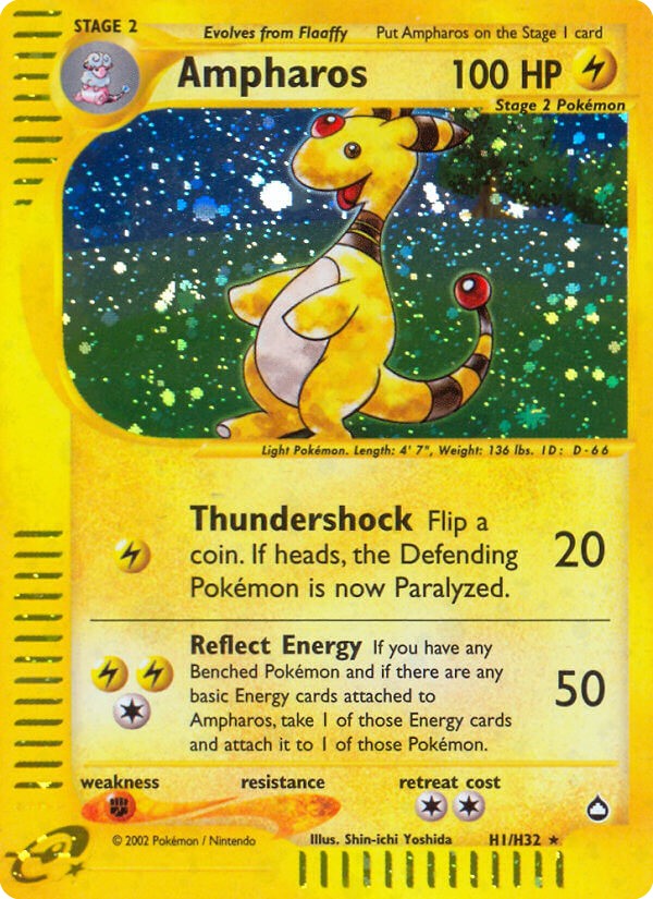 2003 Pokémon Aquapolis 2003 Pokémon Aquapolis #H1 trading card