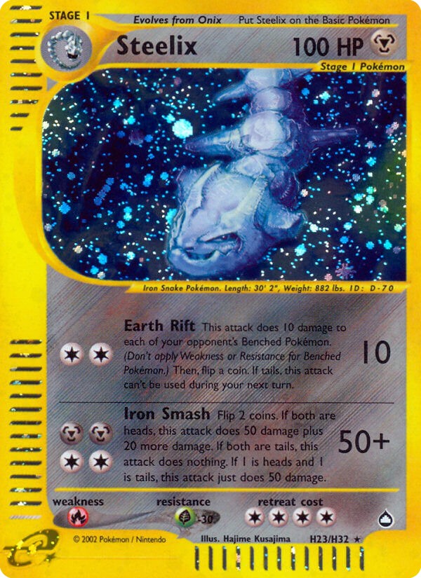2003 Pokémon Aquapolis 2003 Pokémon Aquapolis #H23 trading card