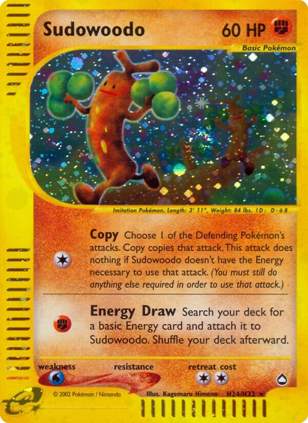 2003 Pokémon Aquapolis 2003 Pokémon Aquapolis #H24 trading card
