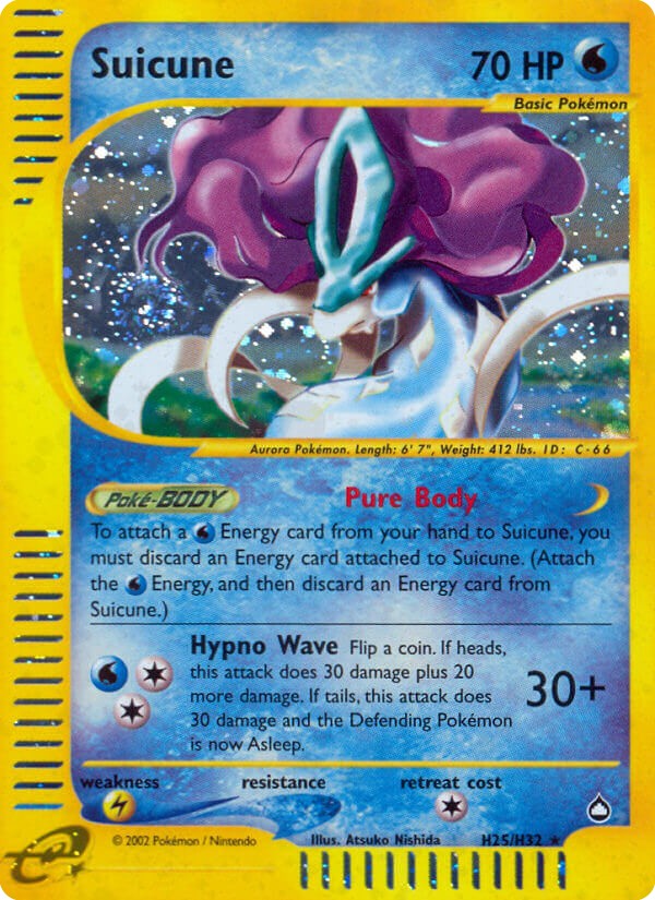 2003 Pokémon Aquapolis 2003 Pokémon Aquapolis #H25 trading card