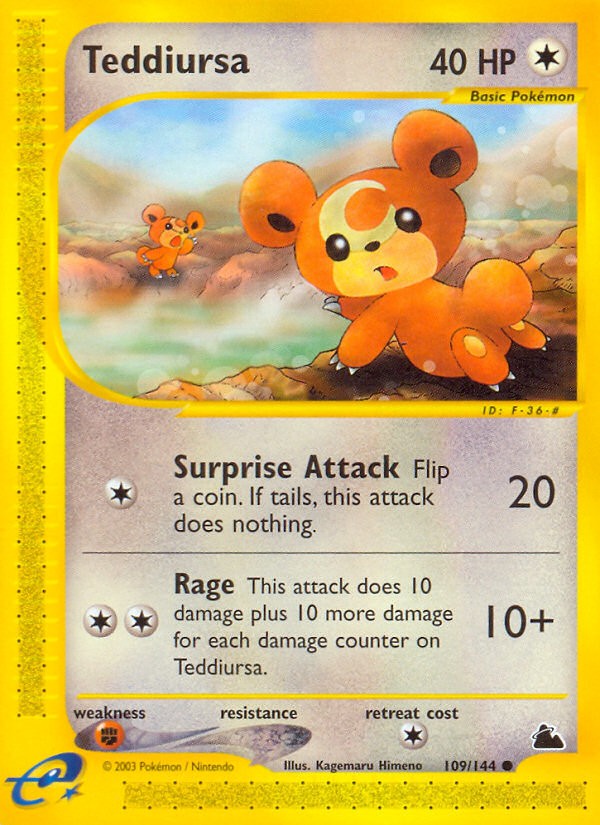 2003 Pokémon Skyridge 2003 Pokémon Skyridge #109 trading card