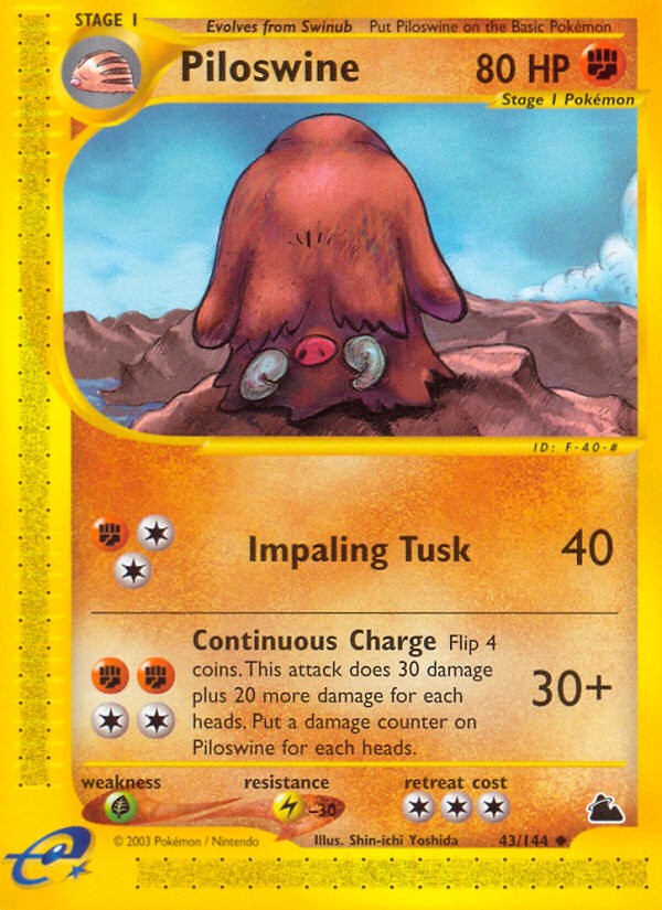 Piloswine - Image 1