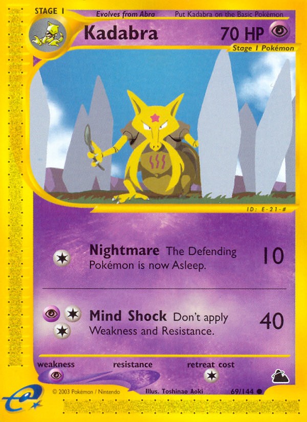 2003 Pokémon Skyridge 2003 Pokémon Skyridge #69 trading card