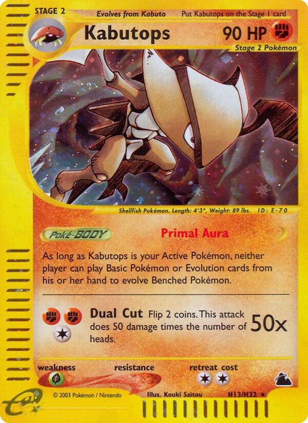 2003 Pokémon Skyridge 2003 Pokémon Skyridge #H13 trading card