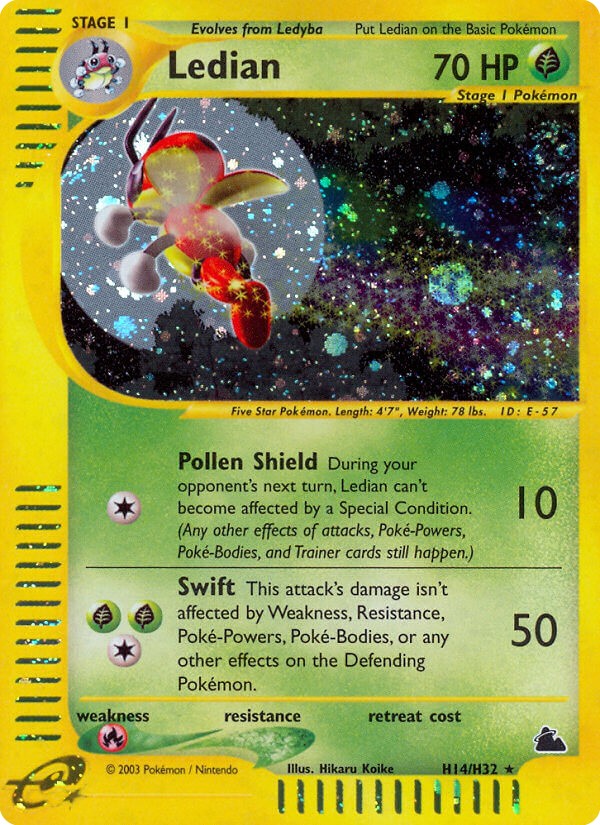 2003 Pokémon Skyridge 2003 Pokémon Skyridge #H14 trading card