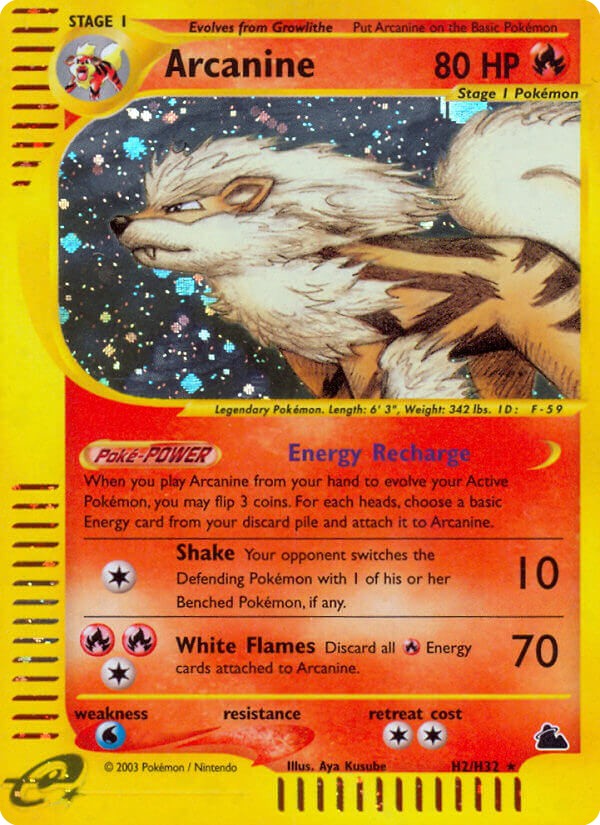 2003 Pokémon Skyridge 2003 Pokémon Skyridge #H2 trading card