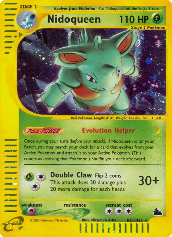 2003 Pokémon Skyridge 2003 Pokémon Skyridge #H21 trading card
